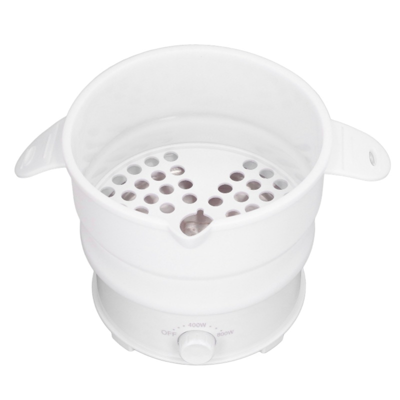 Camping Cooking Noodles - 1.2L Foldable Electric Hot Pot 800W