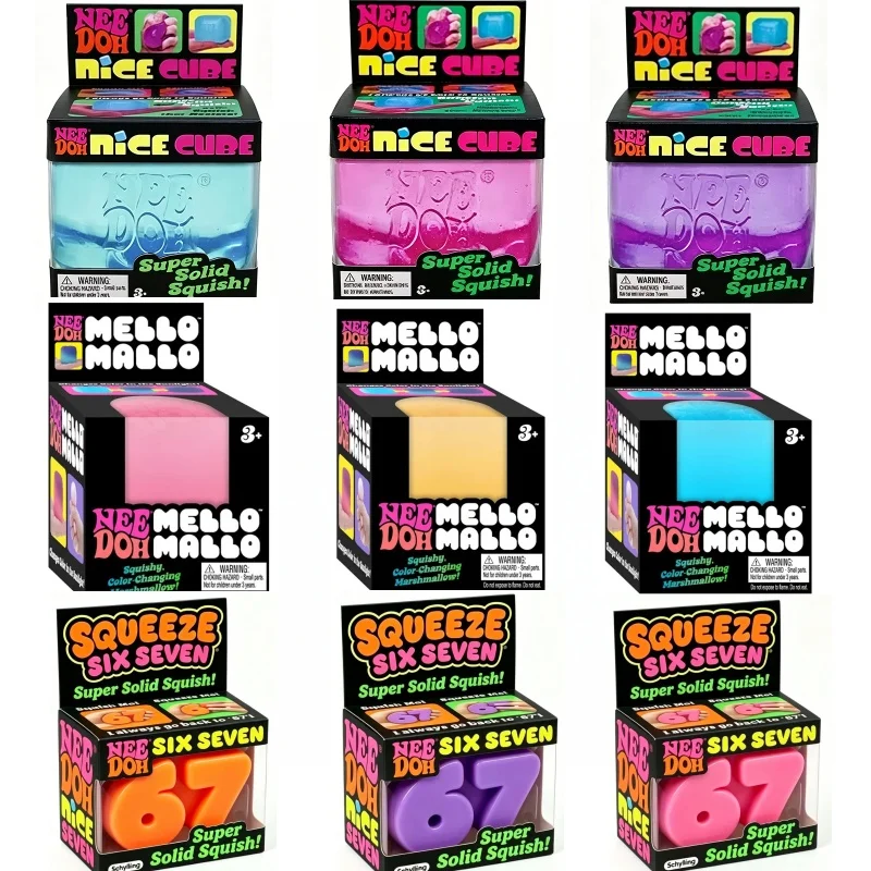 Fire Starter Cube - Schylling Needoh Pizza Sensory Fidget Cube