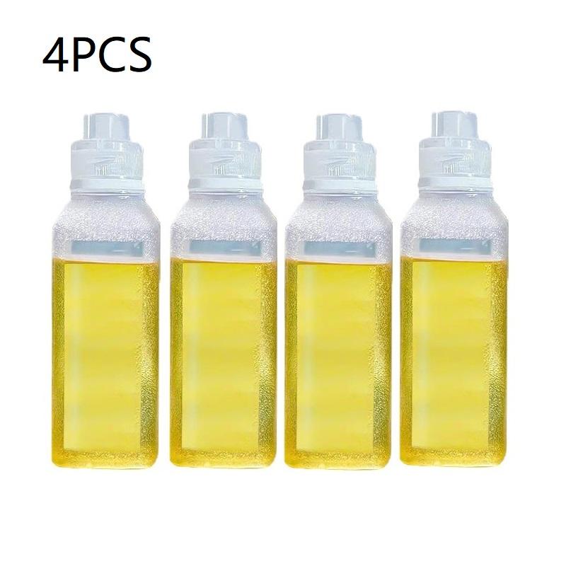 Camping Cooking Oil Container - 4Pieces Oil Dispenser Full Is 300/500ml