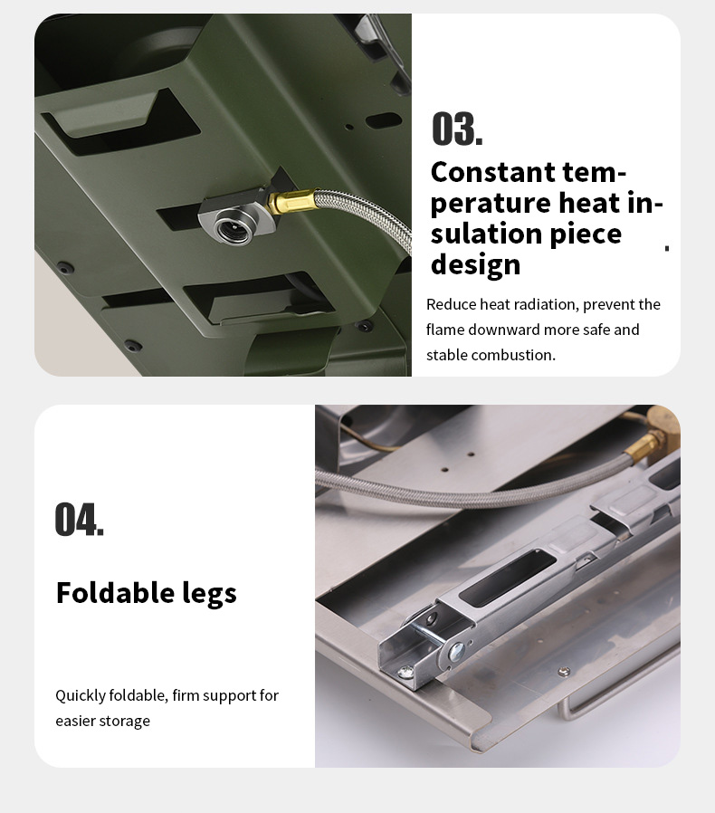Outdoor Stove Portable Table-e - Camping Cooking Top ulasan dan harga