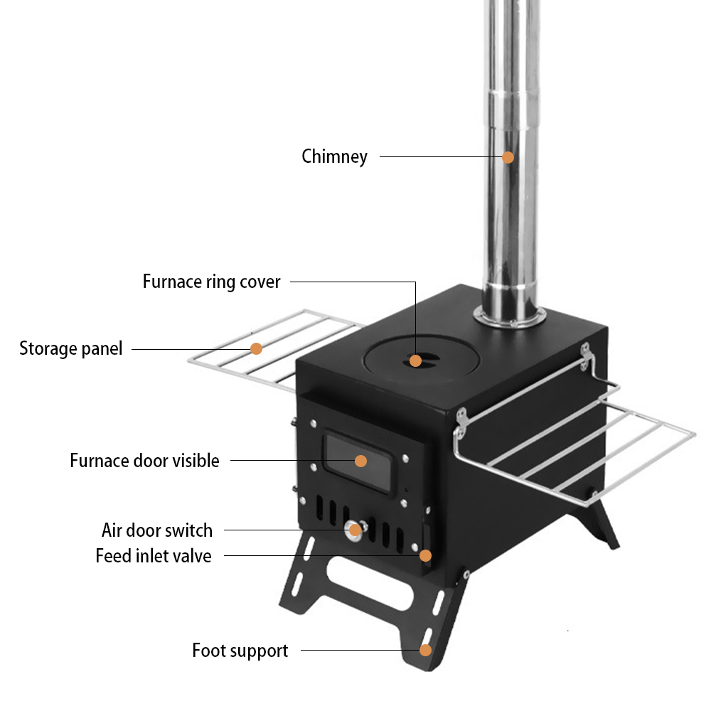 Tomshoo Outdoor Camping Wood-b - Campfire Cooking In Another World ulasan dan harga
