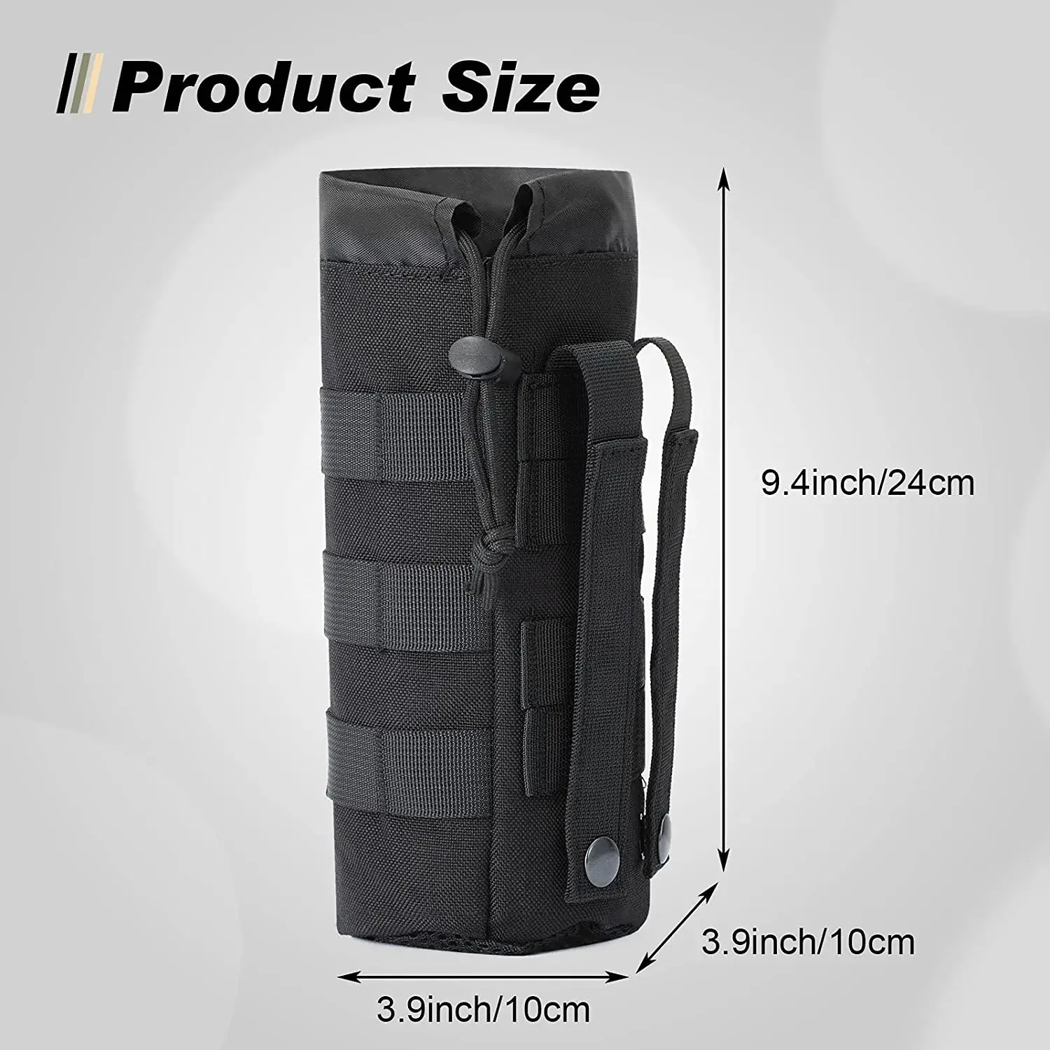 Tactical Molle Water Bottle Ba - Camping Cooking Bag ulasan dan harga
