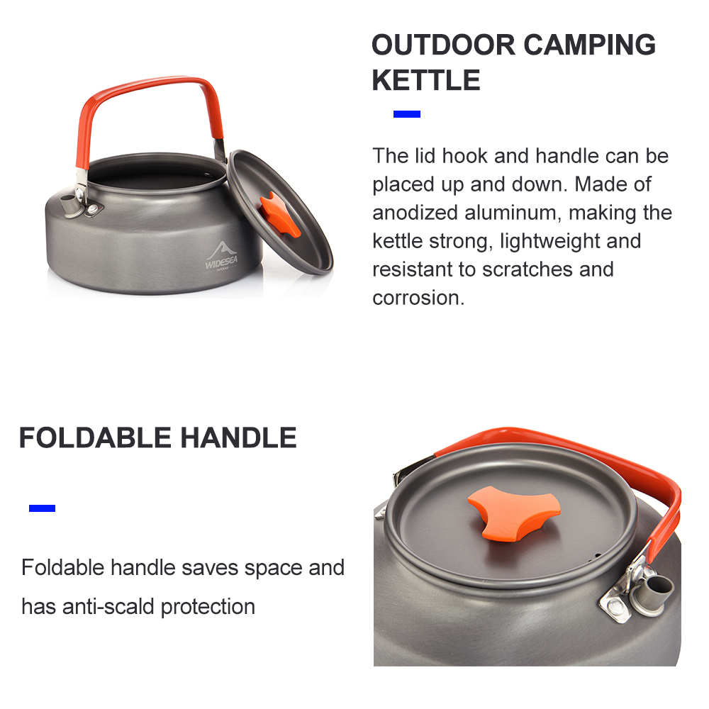 Widesea 1.1L 2L1.5L Camping Wa - Camping Cooking Accessories ulasan dan harga
