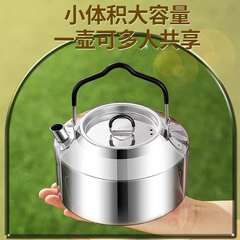 Food Grade 304 Stainless Steel - Camping Cooking Open Fire ulasan dan harga