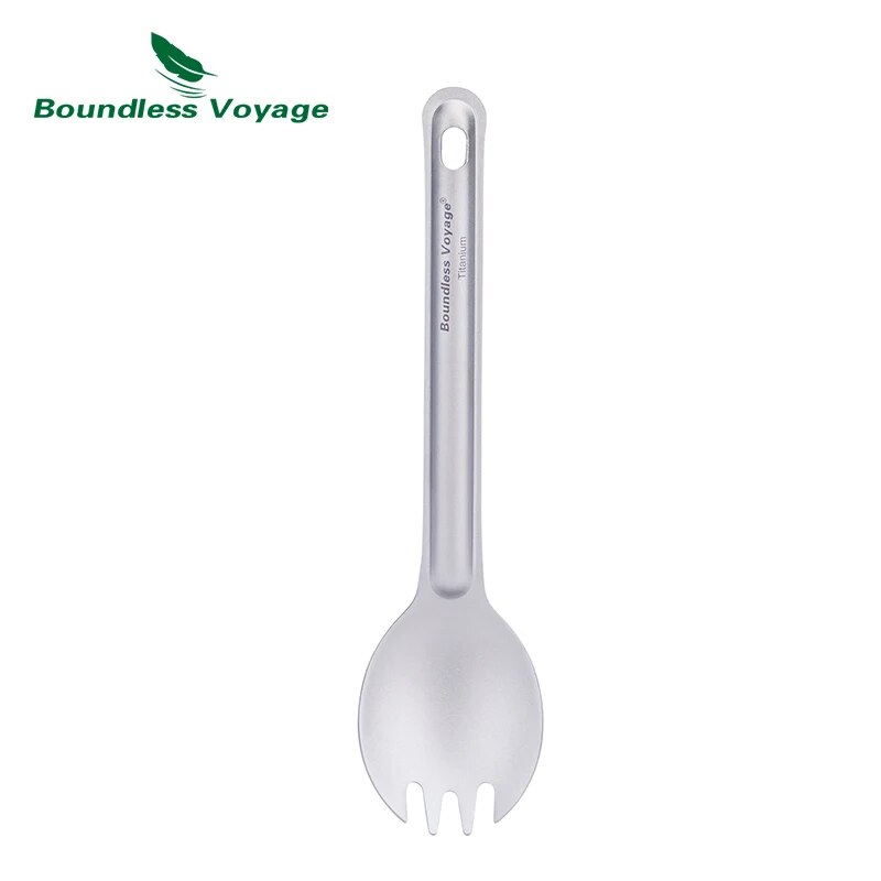 Boundless Voyage Titanium Cutl - Camp Spork Set ulasan dan harga
