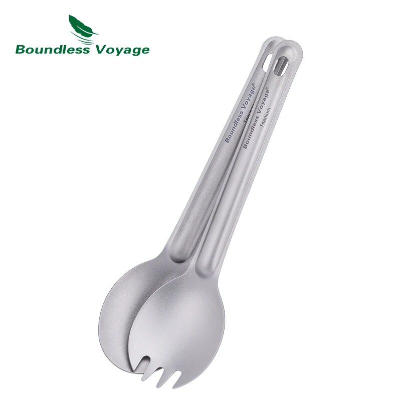 Boundless Voyage Titanium Cutl - Camp Spork Set ulasan dan harga