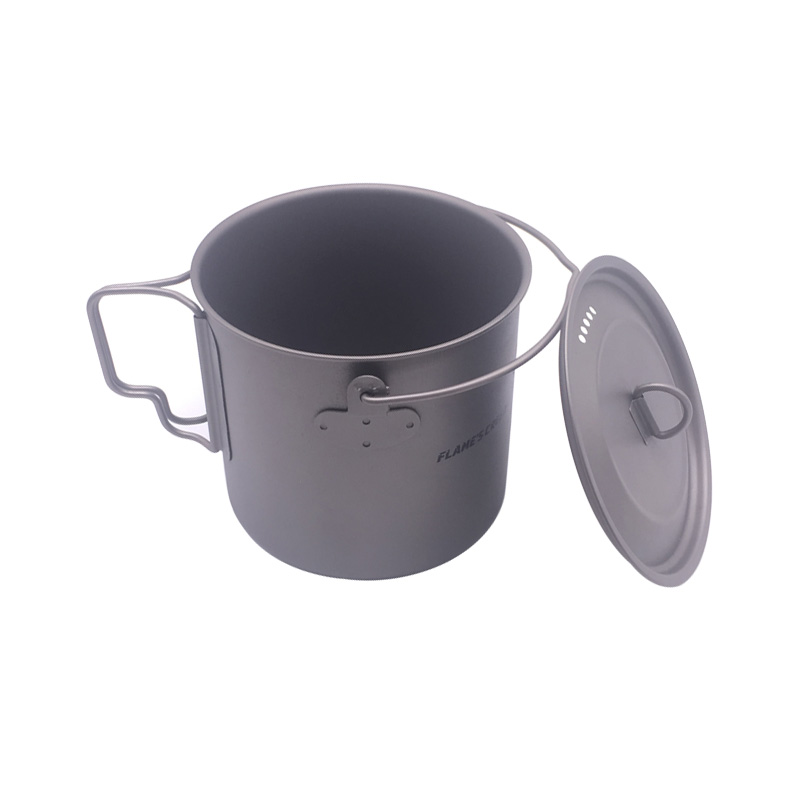 FLAME'S CREED 1100ml 1950ml Ul - Camping Cooking Pot Stainless Steel ulasan dan harga