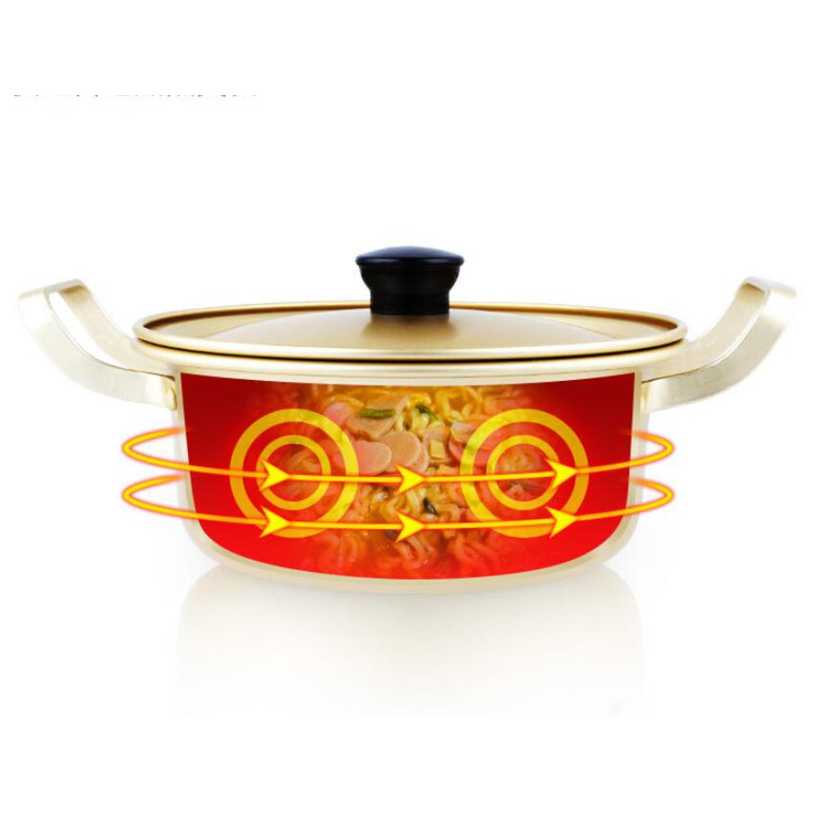 Korean Ramen Noodles Pot Doubl - Camping Cooking Noodles ulasan dan harga