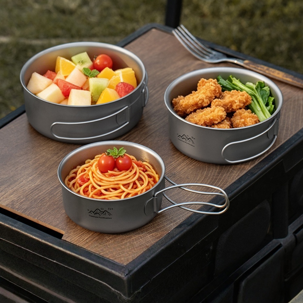 Ultralight Titanium Camping Po - Camping Cooking Noodles ulasan dan harga