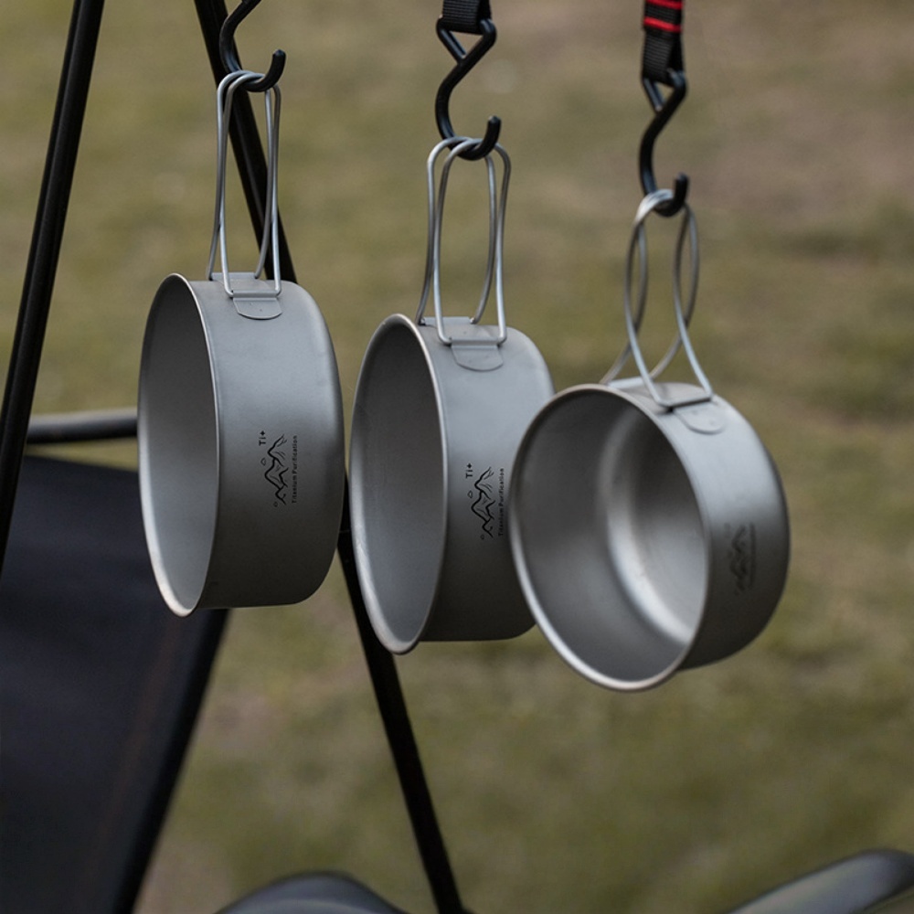 Ultralight Titanium Camping Po - Camping Cooking Noodles ulasan dan harga