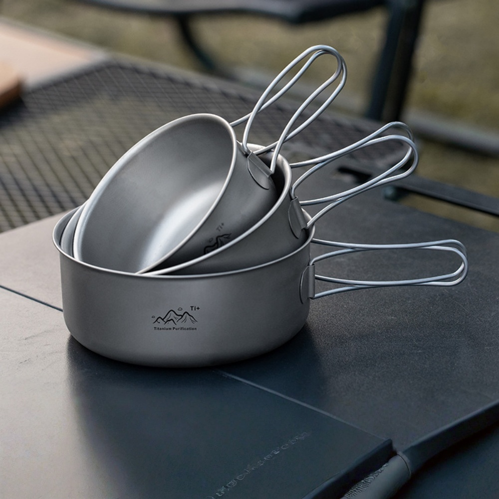 Ultralight Titanium Camping Po - Camping Cooking Noodles ulasan dan harga