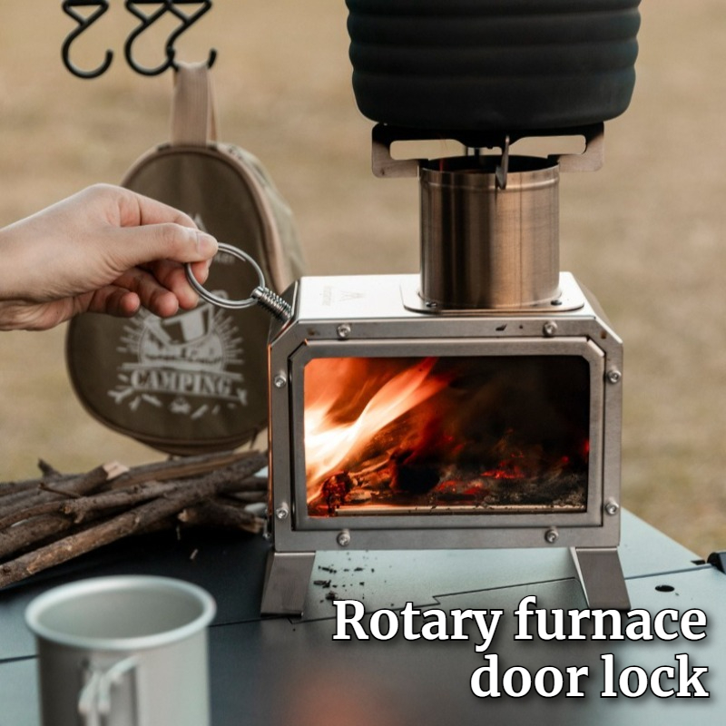 Stainless Steel Square Firewoo - Camping Cooking ulasan dan harga
