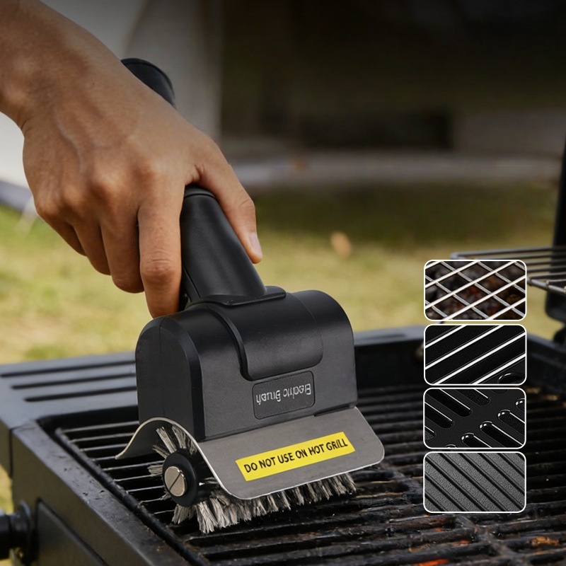 JUSTINLAU Electric Grill Brush - Camping Cooking Device ulasan dan harga