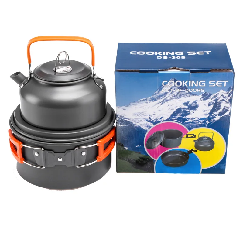 Outdoor Pot Pan Kettle Camping - Camping Cooking Pot Stainless Steel ulasan dan harga