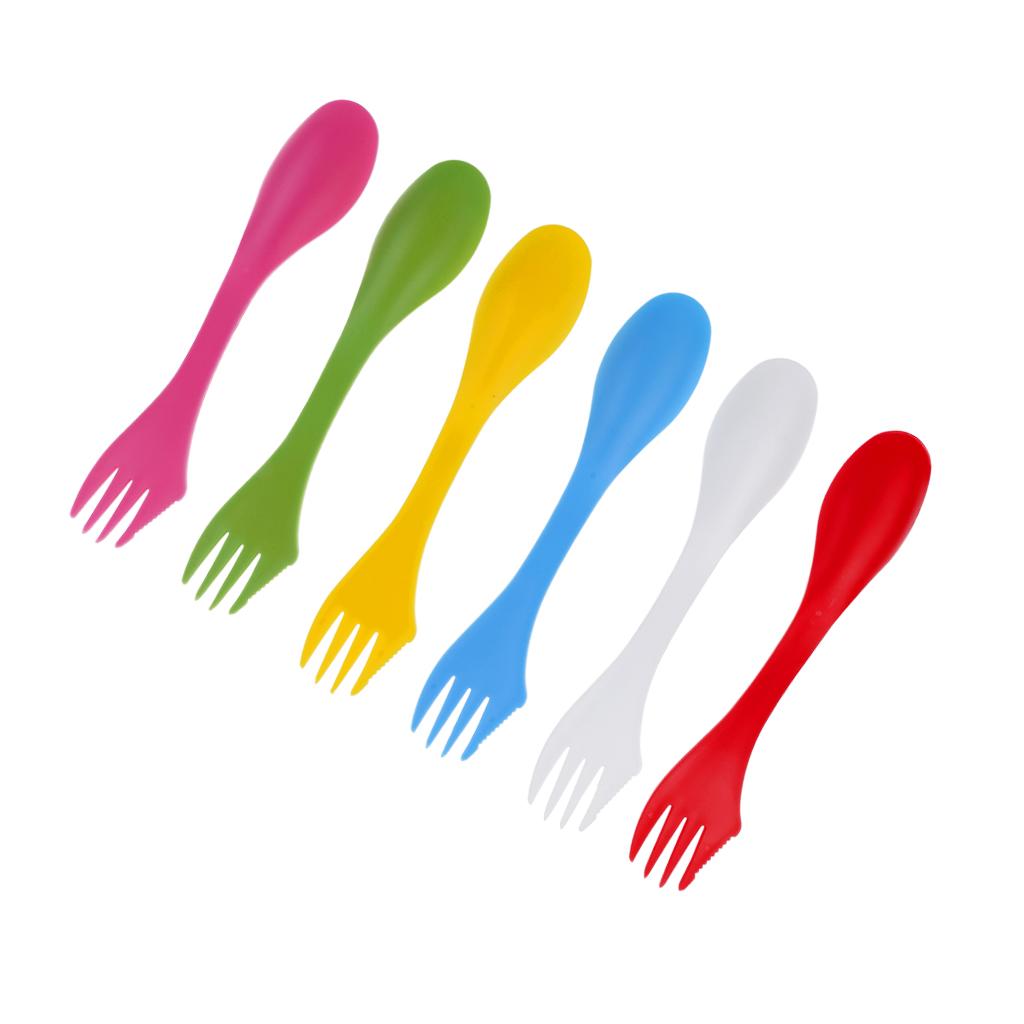 Multi-use Camping Utensils Set - Camp Spork Set ulasan dan harga