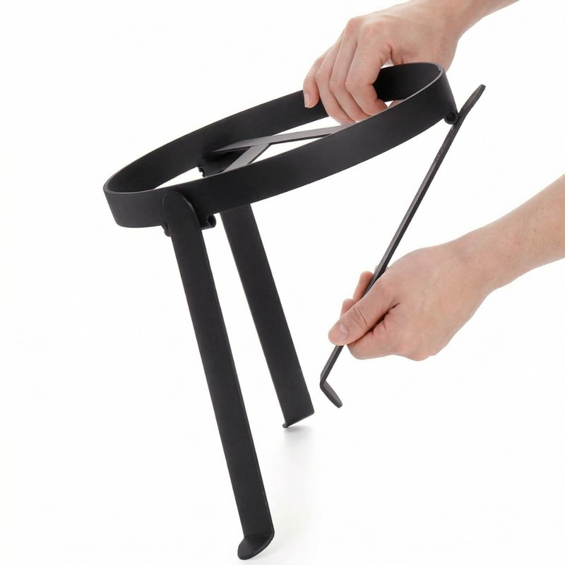 FSTE-Tripod Stand For Cast Iro - Camping Cooking Open Fire ulasan dan harga