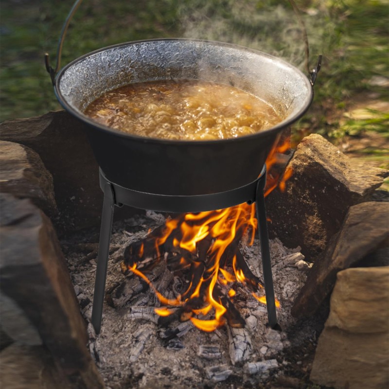 FSTE-Tripod Stand For Cast Iro - Camping Cooking Open Fire ulasan dan harga