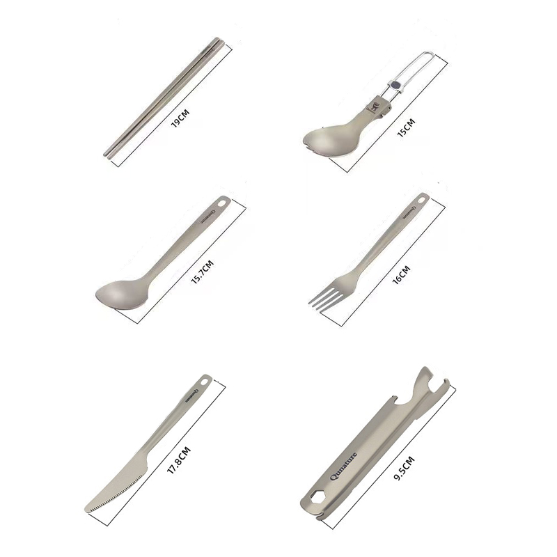 Camping Titanium Spork Spoon O - Camp Spork Set ulasan dan harga
