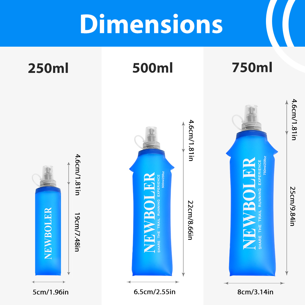 750ML Water Bottle TPU Folding - Camping Cooking Bag ulasan dan harga