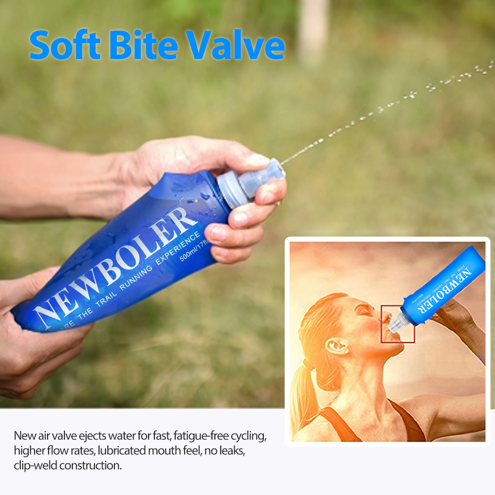 750ML Water Bottle TPU Folding - Camping Cooking Bag ulasan dan harga