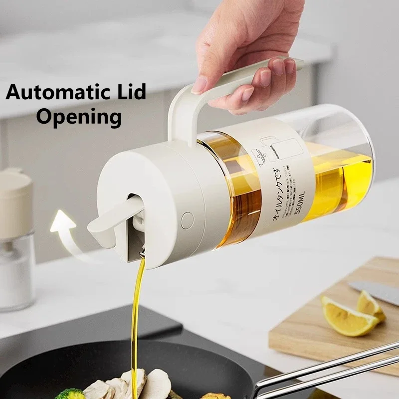 550mL Pourer Glass Bottles Oil - Camping Cooking Oil Container ulasan dan harga