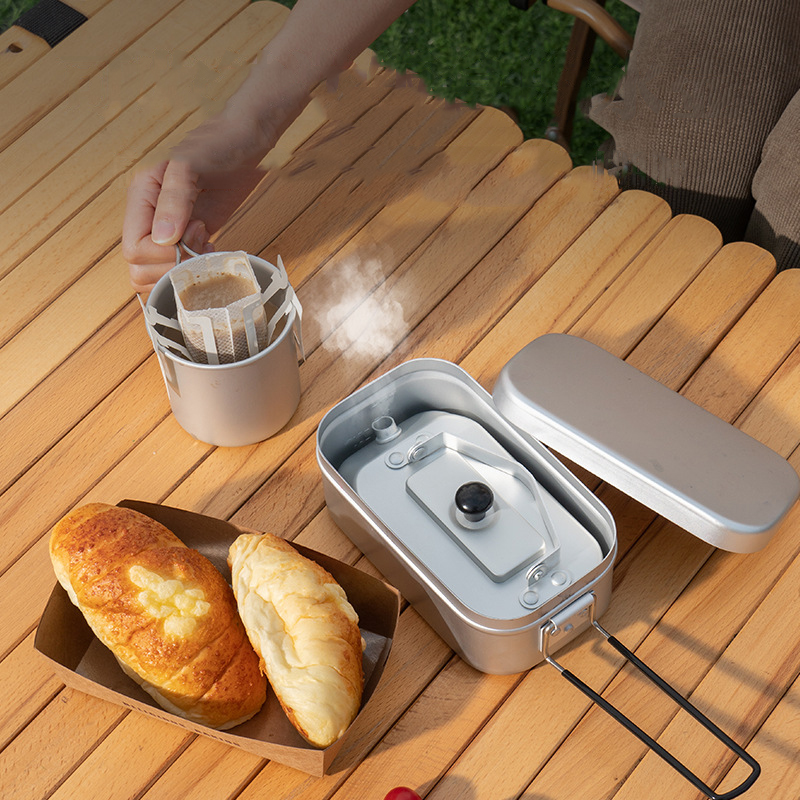 Ultralight Portable Picnic Cam - Camping Cooking Pot Stainless Steel ulasan dan harga