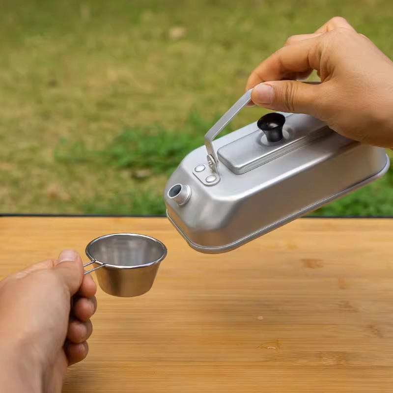 Ultralight Portable Picnic Cam - Camping Cooking Pot Stainless Steel ulasan dan harga