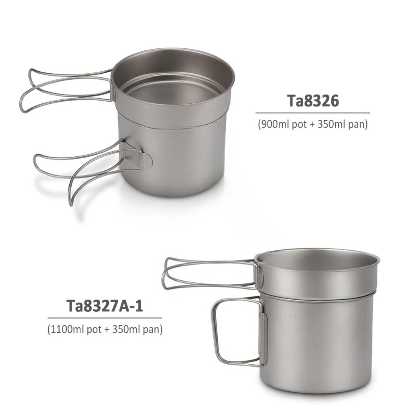 Lixada Ultralight Titanium Coo - Camp Spork Set ulasan dan harga