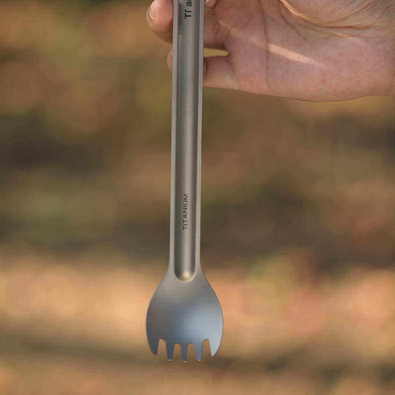 Tiartisan Pure Titanium Cutler - Camp Spork Set ulasan dan harga