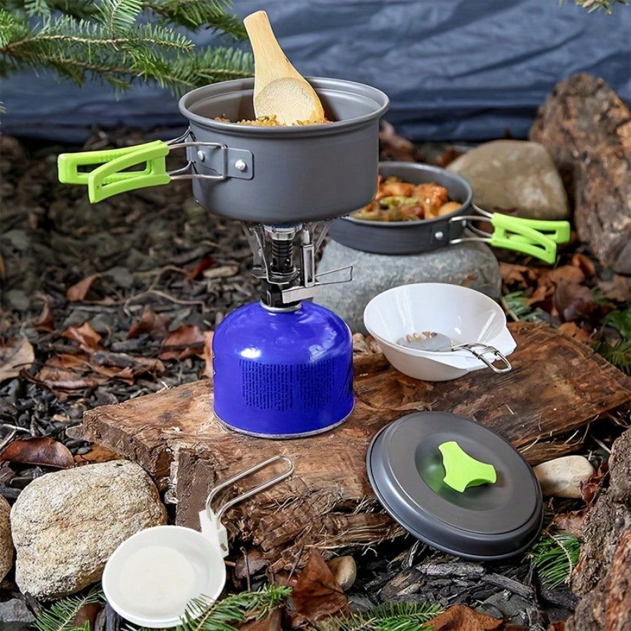 Camping Cooking Set: Portable  - Camping Cooking Bag ulasan dan harga