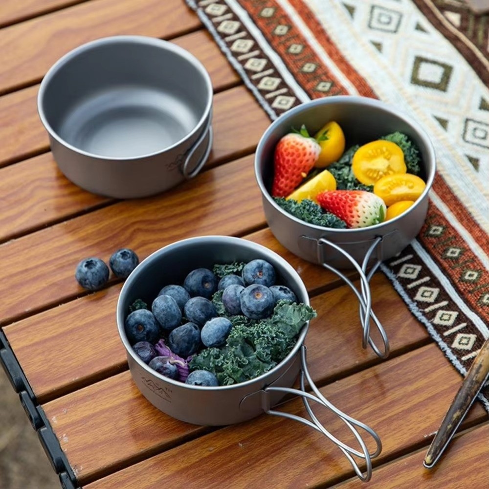 Portable Ultralight Camping Po - Camping Cooking Noodles ulasan dan harga
