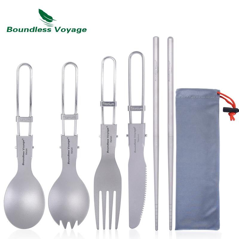 Boundless Voyage Titanium Camp - Camp Spork Set ulasan dan harga