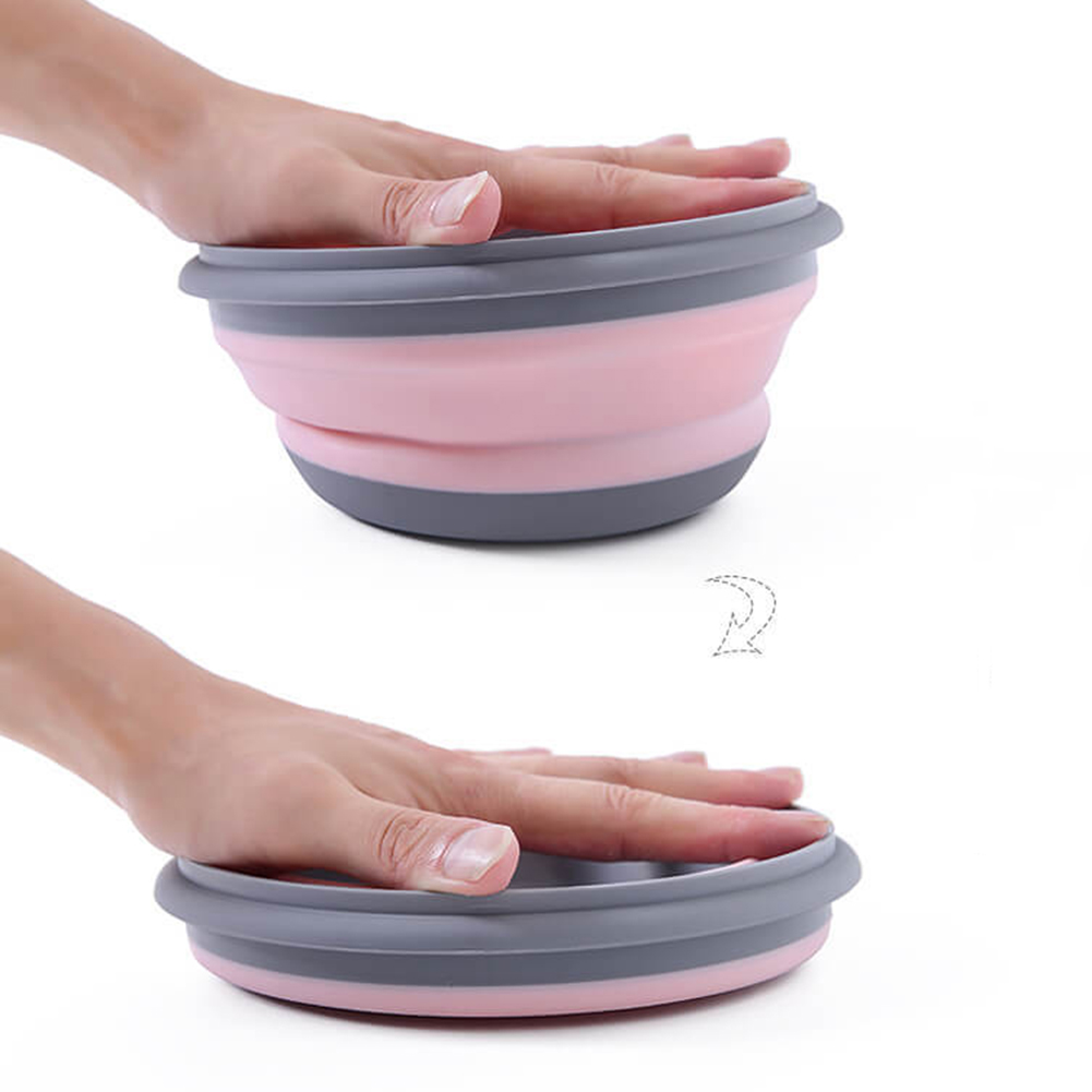 Portable Folding Lunch Box Bow - Camping Cooking Oil Container ulasan dan harga