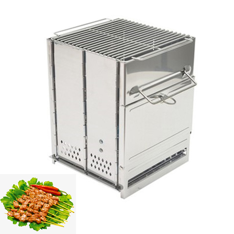 Wood Stove Outdoor Camping Equ - Camping Cooking Accessories ulasan dan harga