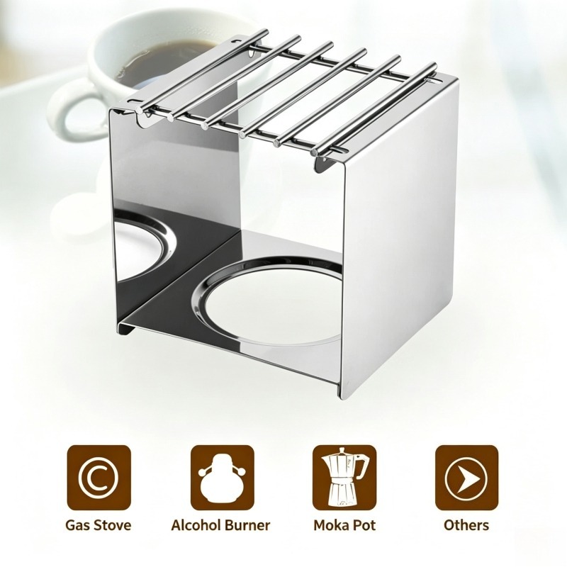 Stainless Steel Square Coffee  - Camping Cooking Pot Stainless Steel ulasan dan harga