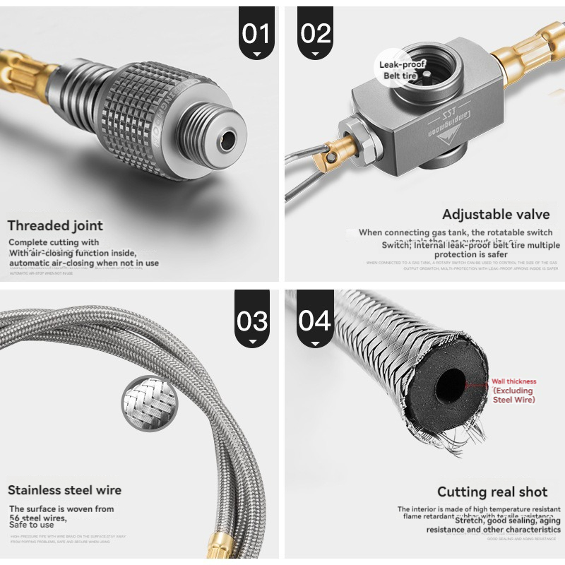 CAMPINGMOON Outdoor Split Stov - Camping Cooking Equipment Gas ulasan dan harga