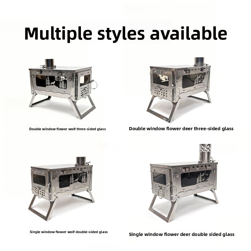 Stainless Steel Foldable Porta - Campfire Cooking In Another World ulasan dan harga