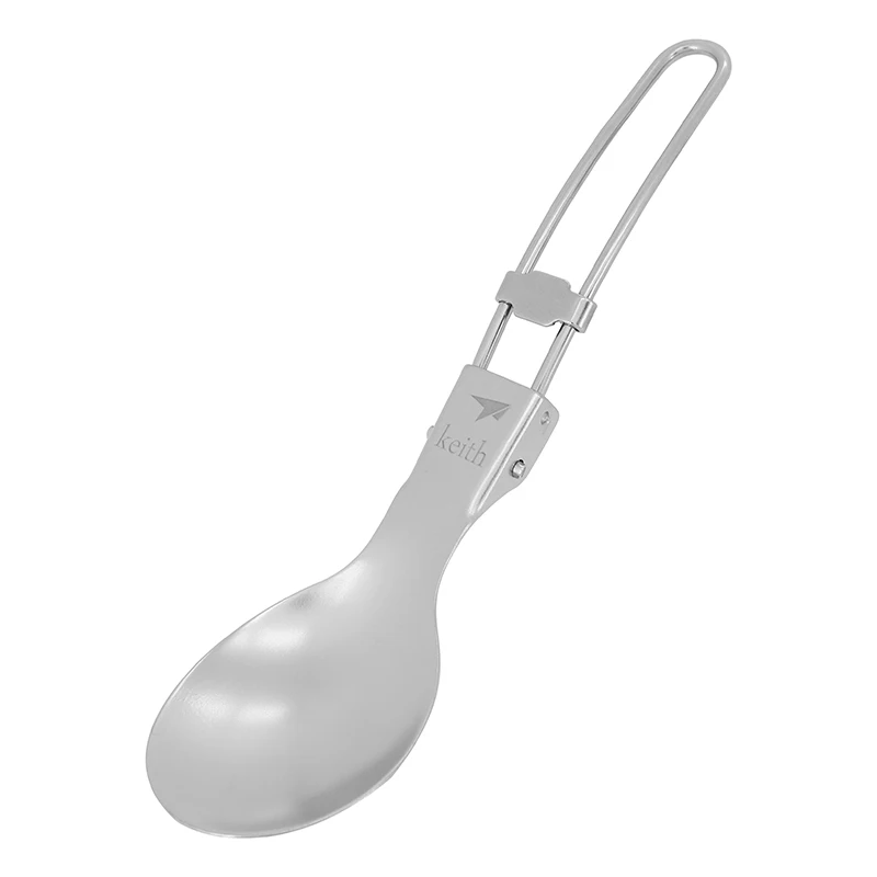 Keith Outdoor Titanium Folding - Camp Spork Set ulasan dan harga