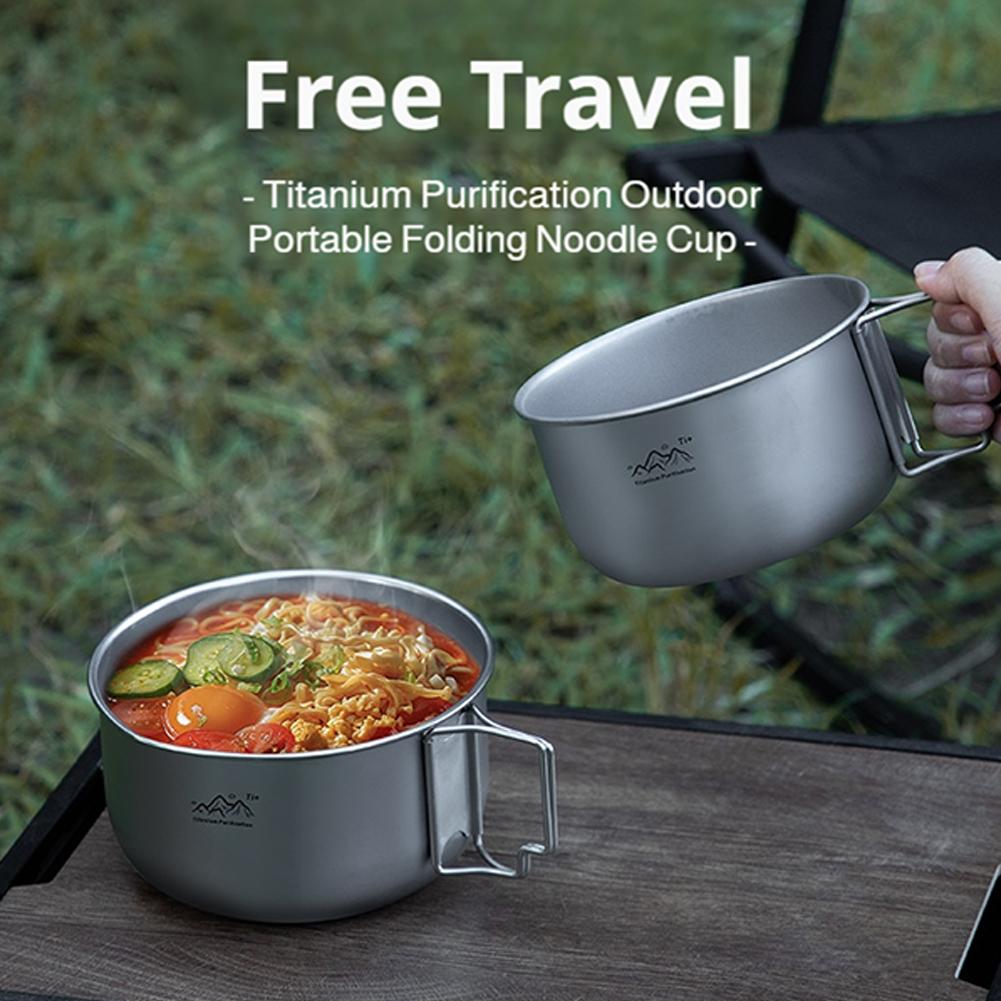 Ultralight Titanium Backpackin - Camping Cooking Pot Stainless Steel ulasan dan harga