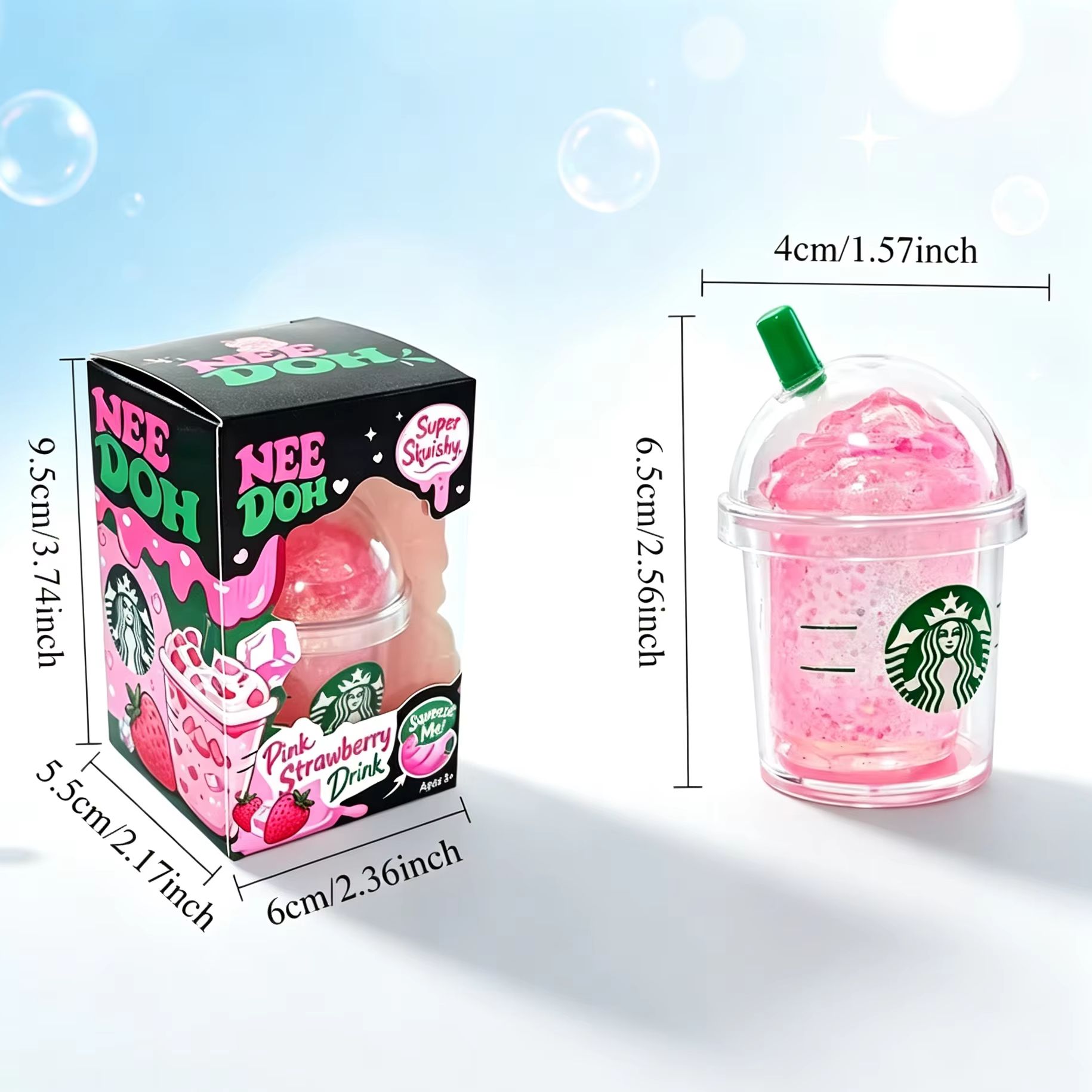 /Schylling NeeD Doh Bilnd Box  - Fire Starter Cube ulasan dan harga