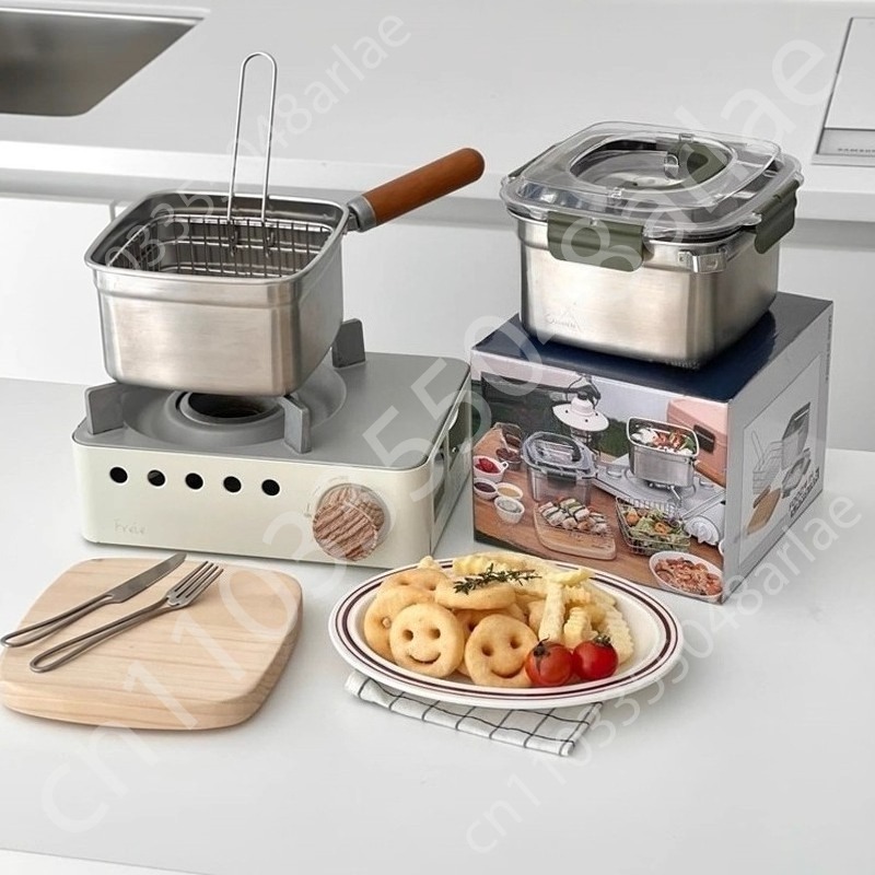 Household Fryer Outdoor Campin - Camping Cooking Noodles ulasan dan harga