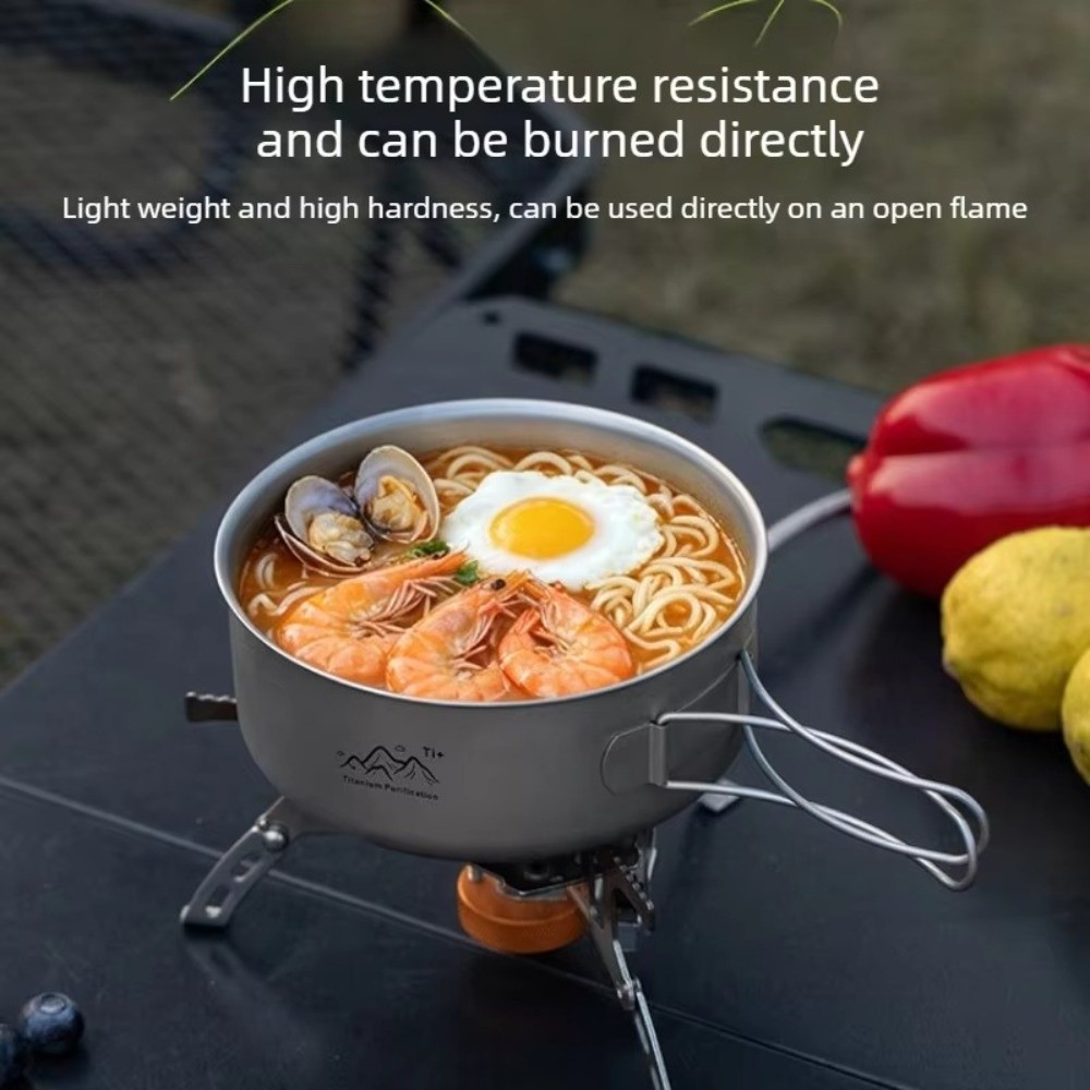 Portable Ultralight Camping Po - Camping Cooking Noodles ulasan dan harga