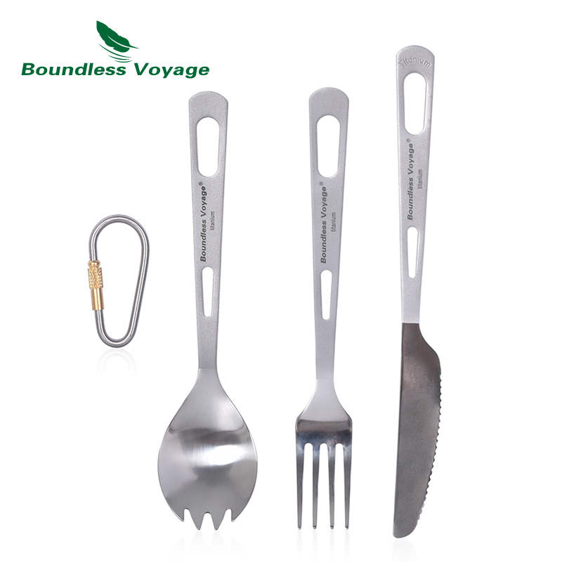 Boundless Voyage Outdoor Titan - Camp Spork Set ulasan dan harga