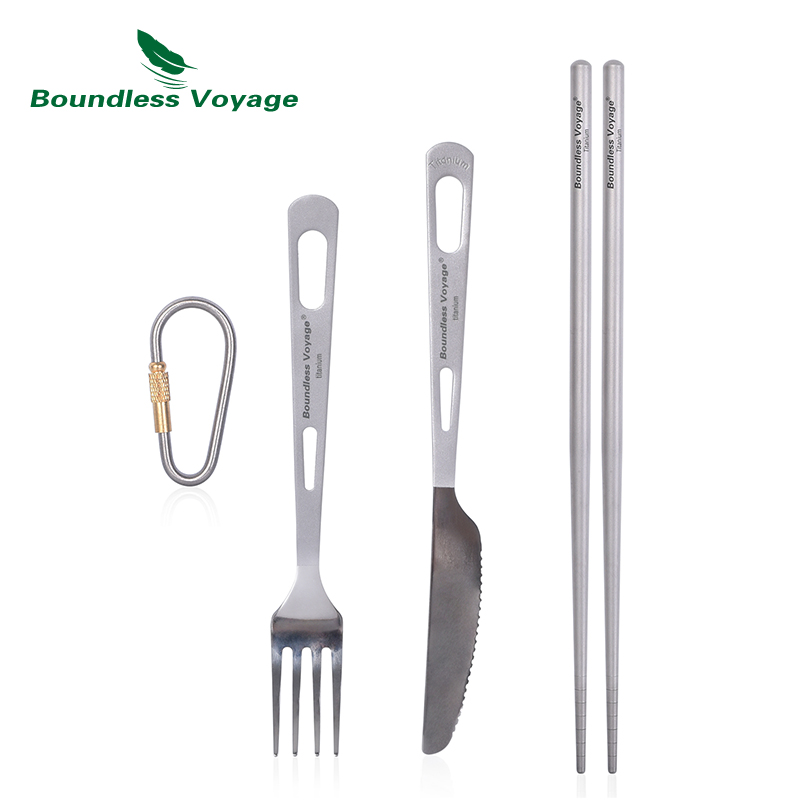 Boundless Voyage Outdoor Titan - Camp Spork Set ulasan dan harga