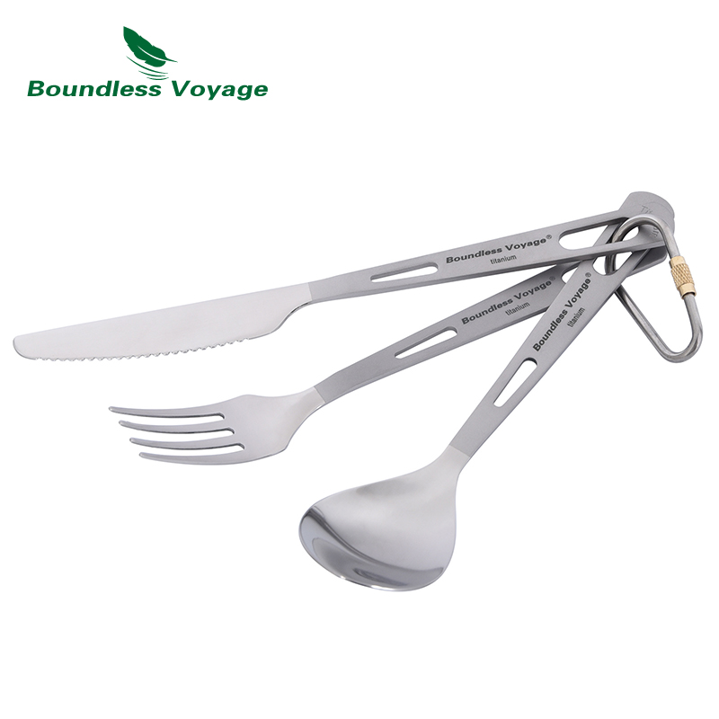 Boundless Voyage Outdoor Titan - Camp Spork Set ulasan dan harga