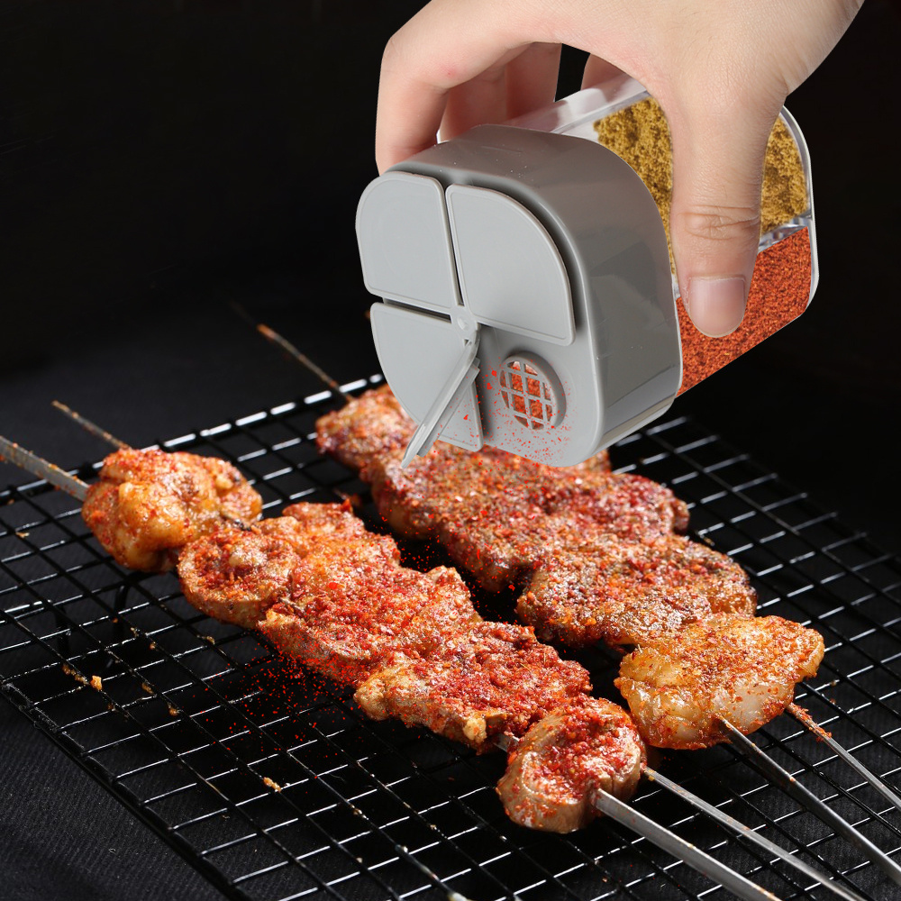 4in1 Camping Seasoning Shaker  - Camping Cooking Oil Container ulasan dan harga