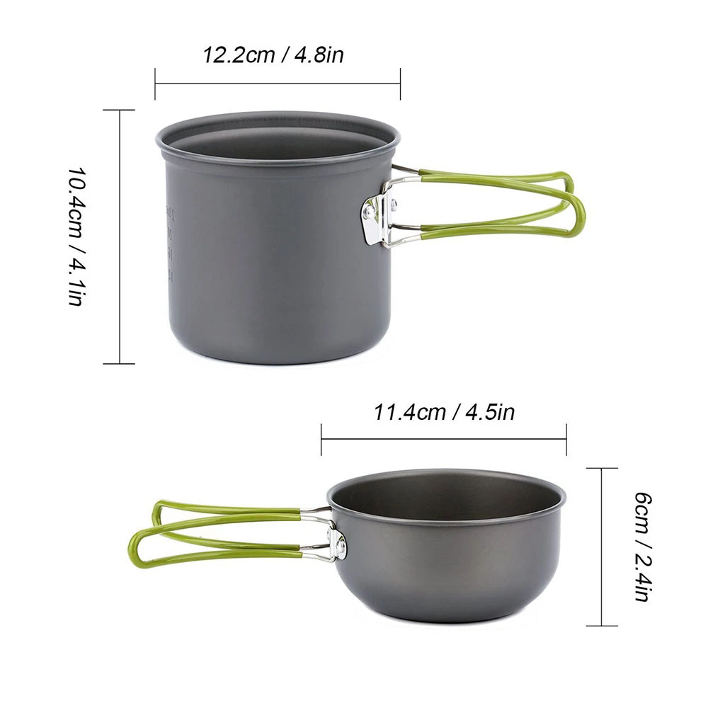 Camping Cookware Kit with Stov - Camping Cooking Device ulasan dan harga