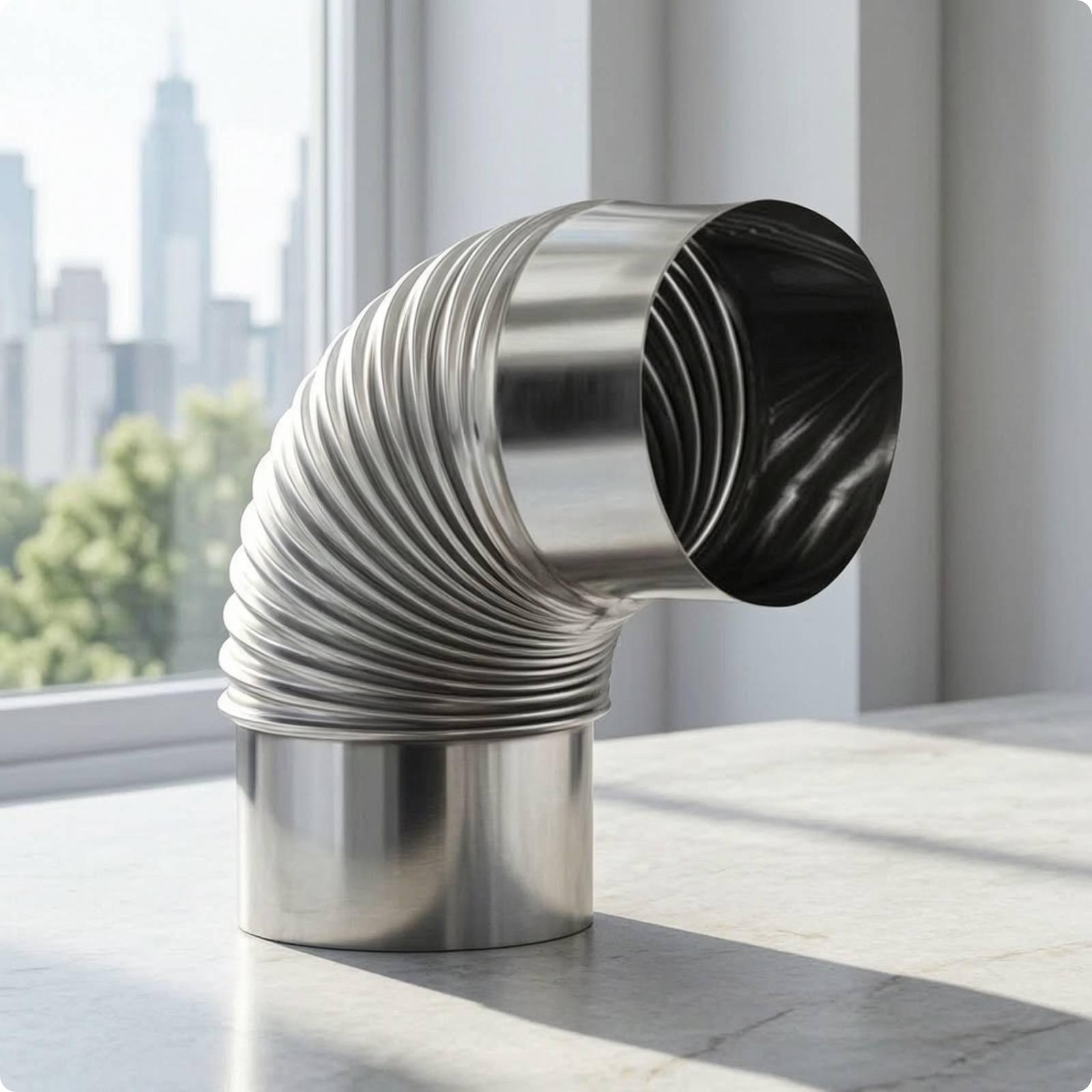 Durable Stainless Steel Elbow  - Camping Cooking ulasan dan harga
