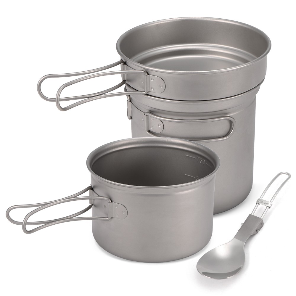 Ultralight 3pcs Titanium Campi - Camp Spork Set ulasan dan harga
