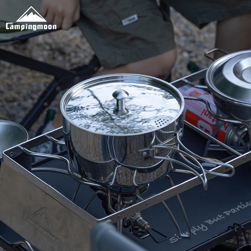 CC-18 Thickened Composite Stai - Camping Cooking Top ulasan dan harga
